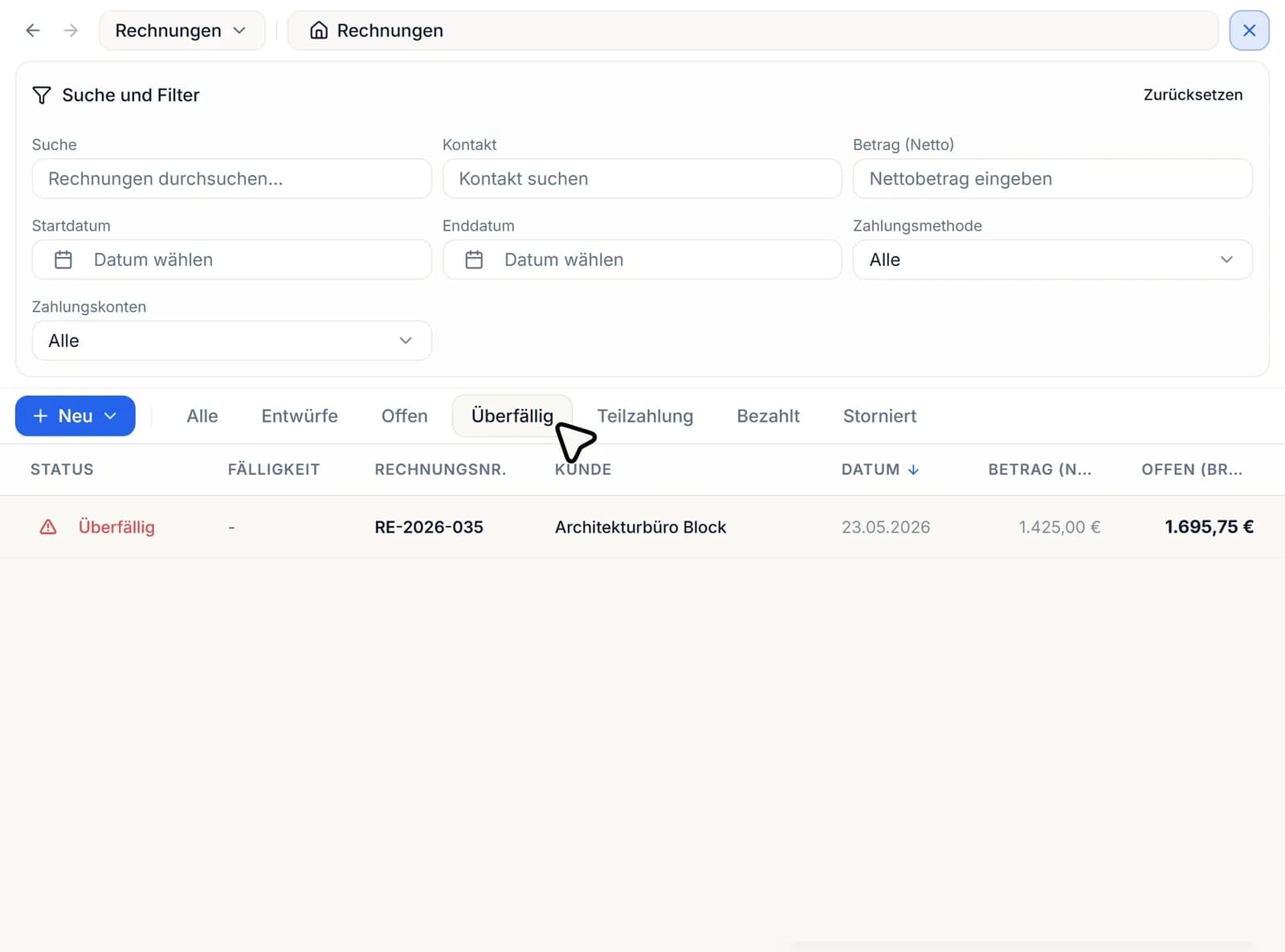 Smart Filtering & Quick Collection Tracking
